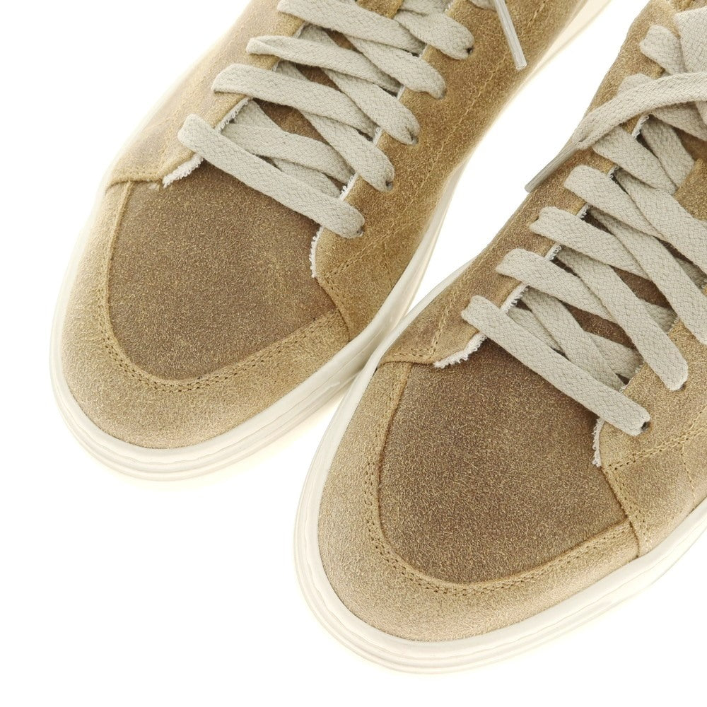 【新品アウトレット】ストックトン STOKTON Destroy-U スエード スニーカー ダークベージュ【 39 】【 状態ランクN- 】【 メンズ 】