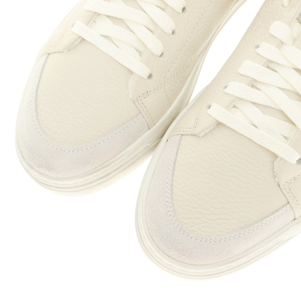 【新品アウトレット】ストックトン STOKTON Destroy-U シュリンクレザー スニーカー ライトベージュ【 40 】【 状態ランクN- 】【 メンズ 】