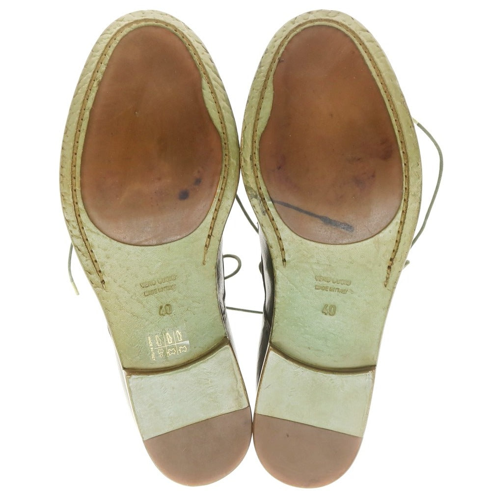 【新品】キング タルトフォリー King Tartufoli レースアップ ブーツ オリーブグリーン【 40 】【 状態ランクN 】【 メンズ 】