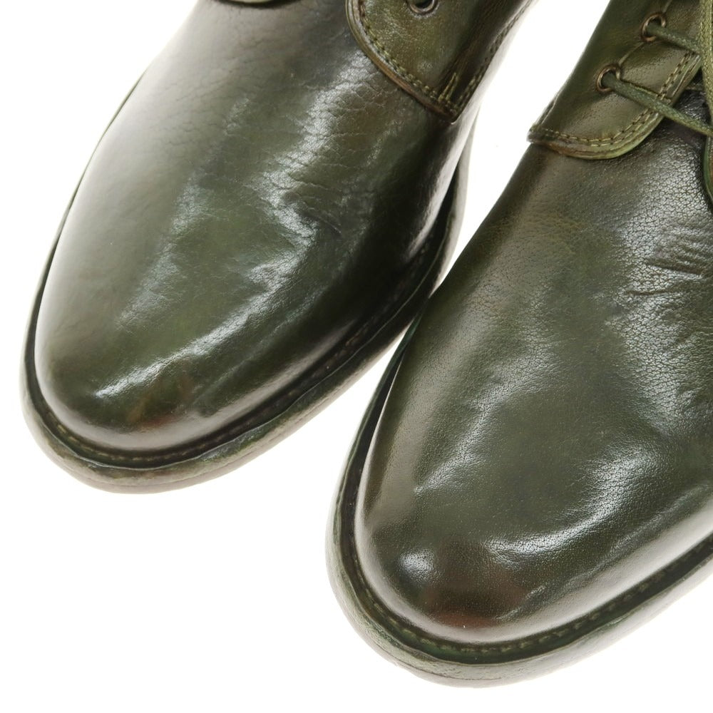 【新品】キング タルトフォリー King Tartufoli レースアップ ブーツ オリーブグリーン【 40 】【 状態ランクN 】【 メンズ 】