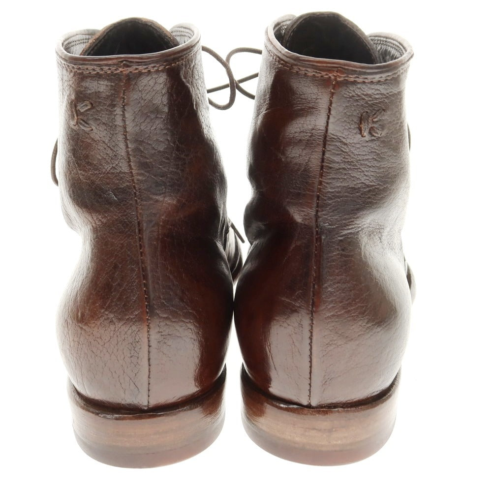 【新品】キング タルトフォリー King Tartufoli レースアップ ブーツ ダークブラウン【 39 】【 状態ランクN 】【 メンズ 】