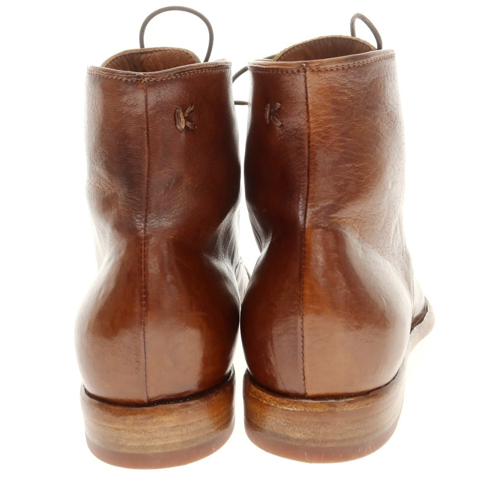 【新品】キング タルトフォリー King Tartufoli レースアップ ブーツ ブラウン【 40 】【 状態ランクN 】【 メンズ 】