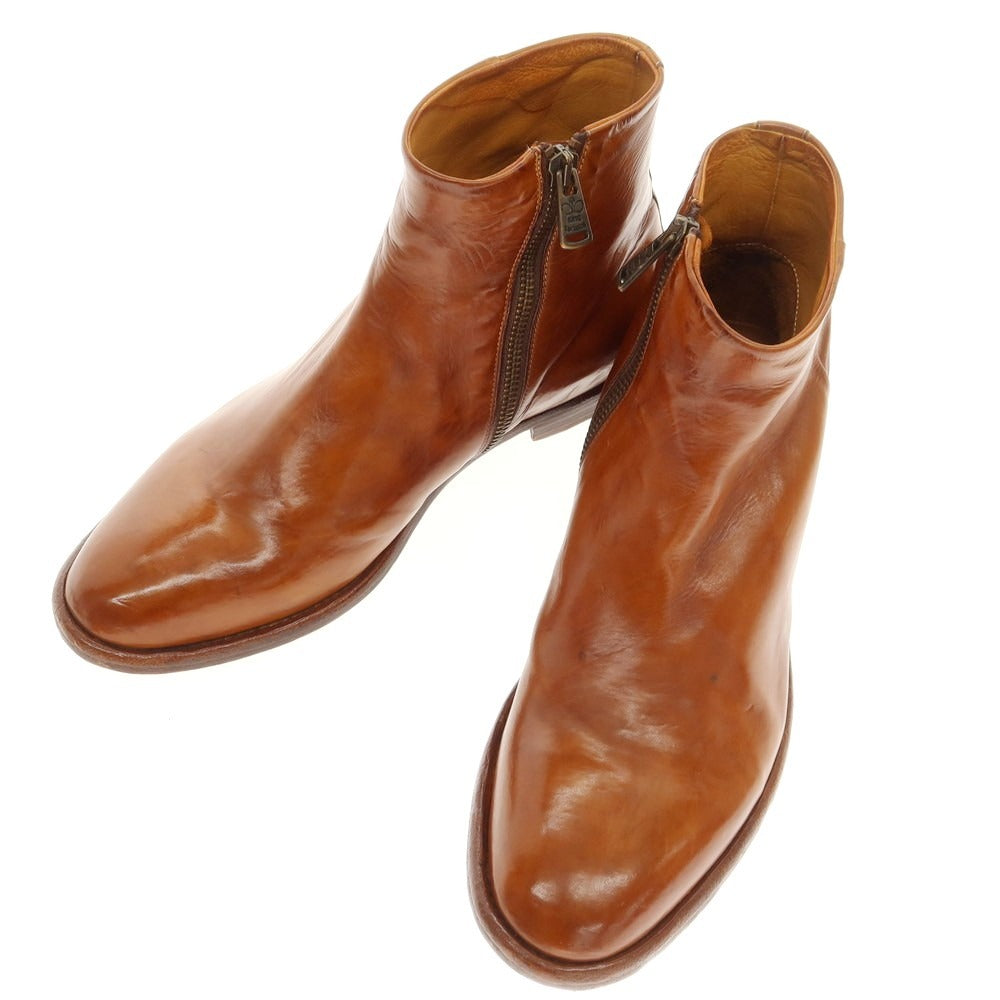 【新品】キング タルトフォリー King Tartufoli サイドジップ ブーツ ライトブラウン【 39 】【 状態ランクN 】【 メンズ 】