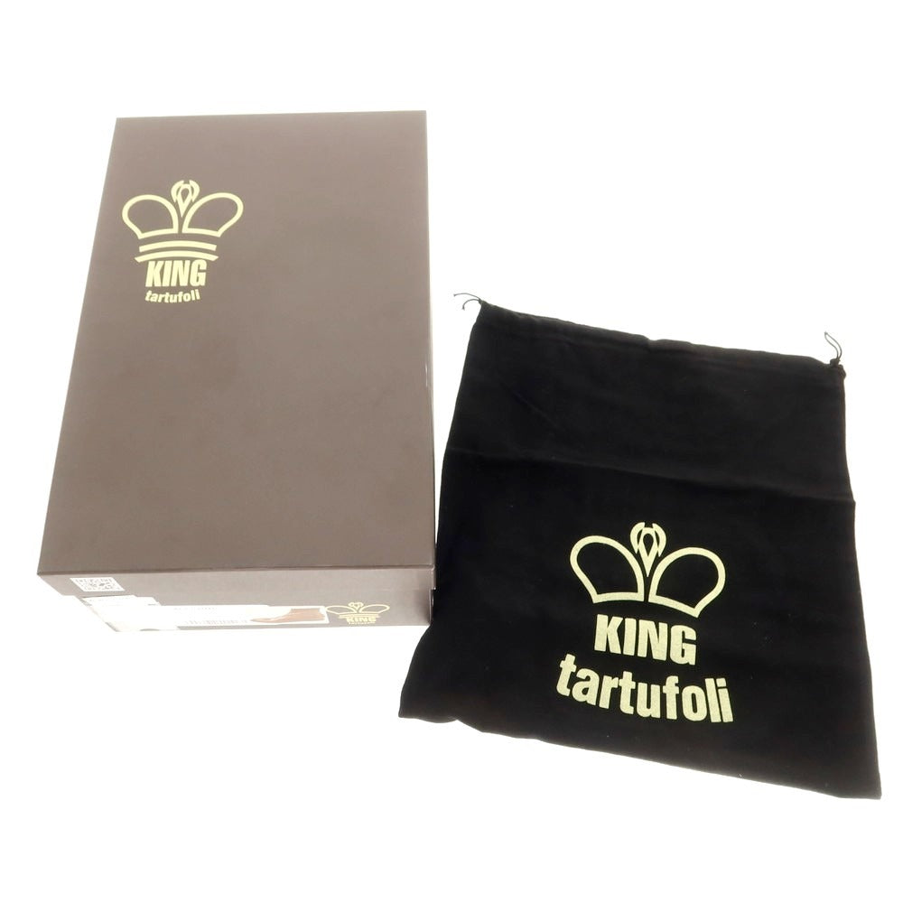 【新品】キング タルトフォリー King Tartufoli サイドジップ ブーツ ライトブラウン【 44 】【 状態ランクN 】【 メンズ 】