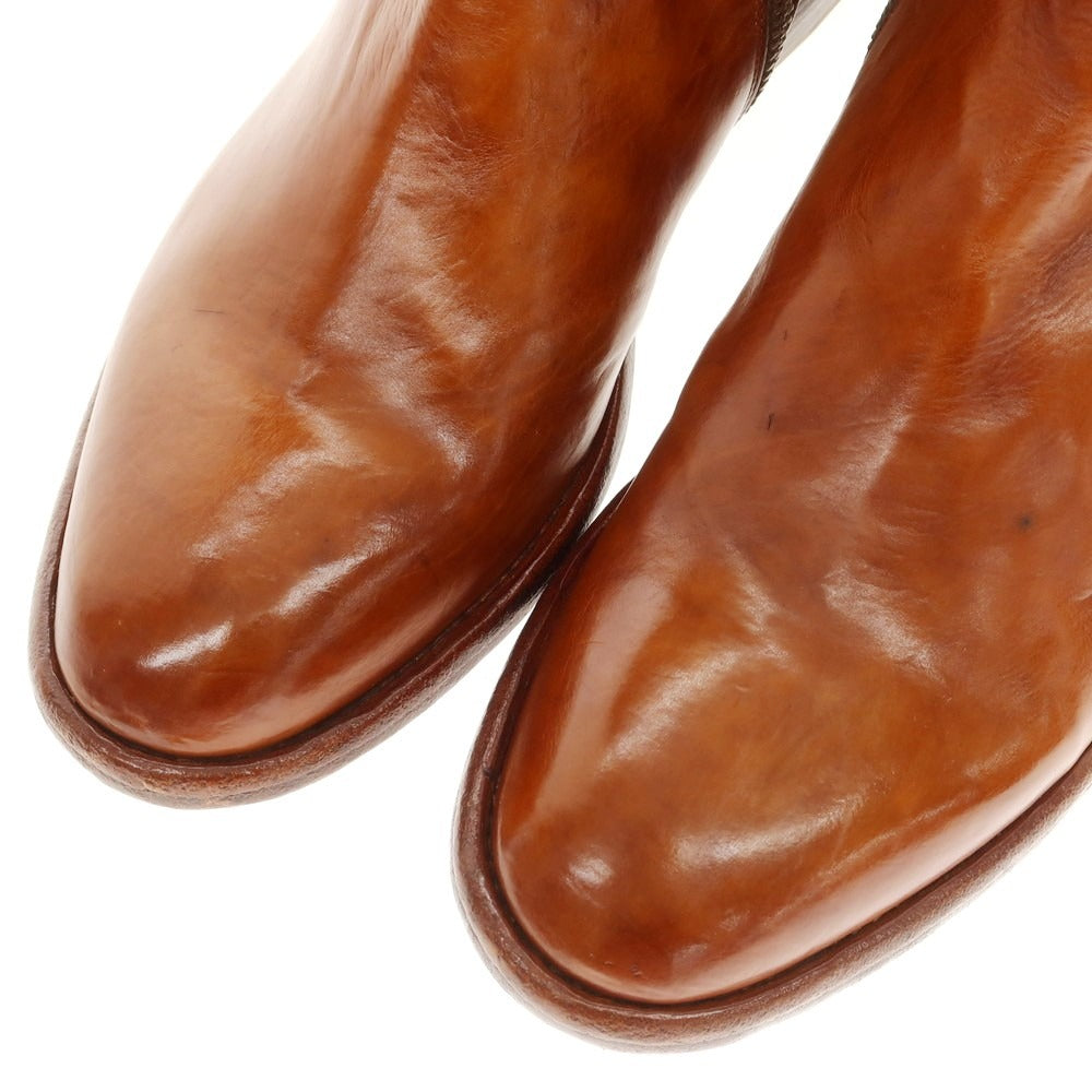 【新品】キング タルトフォリー King Tartufoli サイドジップ ブーツ ライトブラウン【 44 】【 状態ランクN 】【 メンズ 】