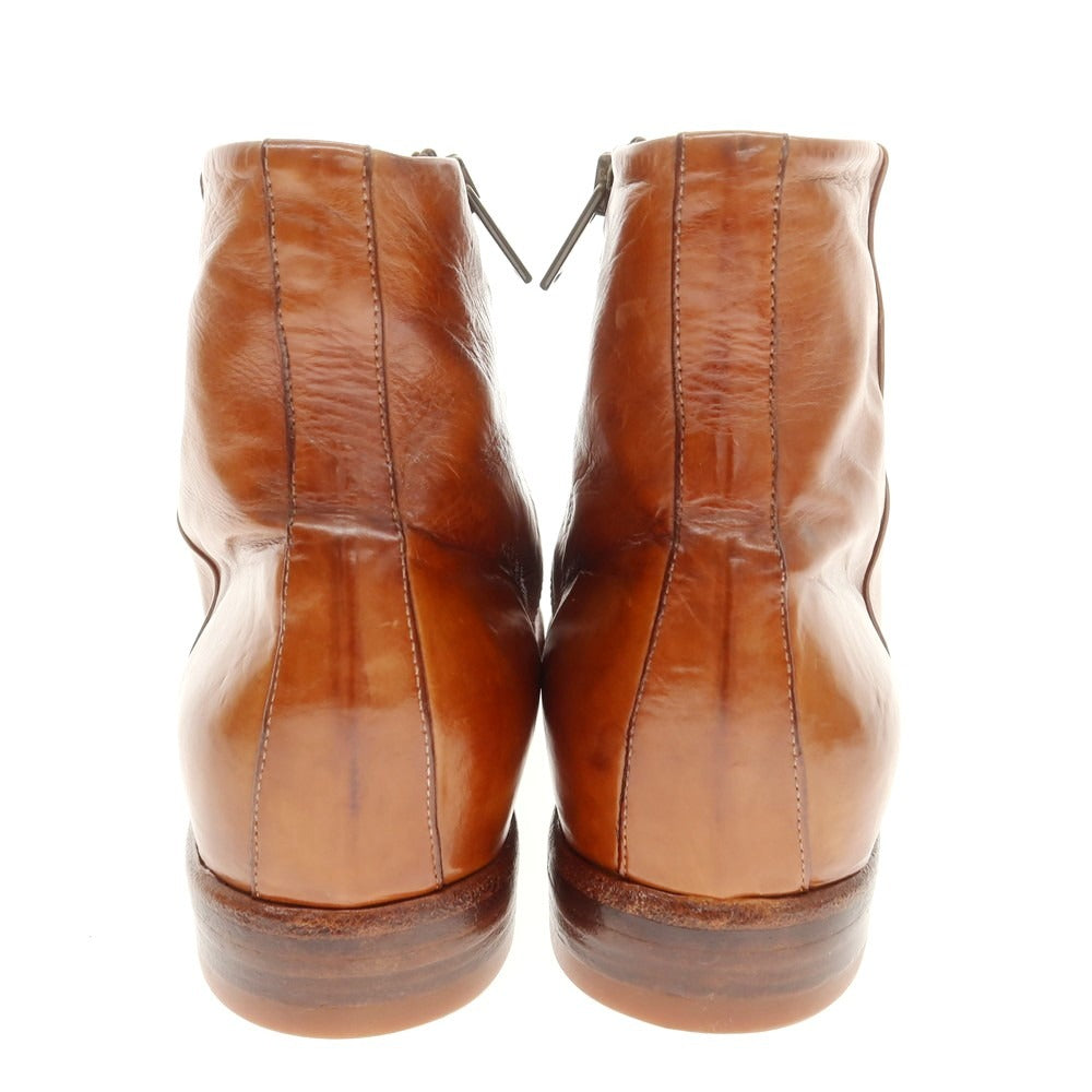 【新品】キング タルトフォリー King Tartufoli サイドジップ ブーツ ライトブラウン【 44 】【 状態ランクN 】【 メンズ 】