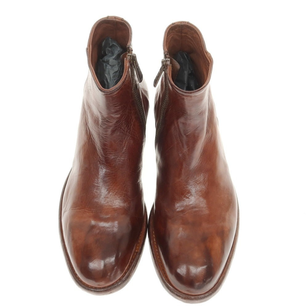 【新品】キング タルトフォリー King Tartufoli サイドジップ ブーツ ブラウン【 44 】【 状態ランクN 】【 メンズ 】