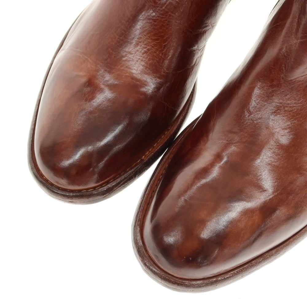 【新品】キング タルトフォリー King Tartufoli サイドジップ ブーツ ブラウン【 44 】【 状態ランクN 】【 メンズ 】