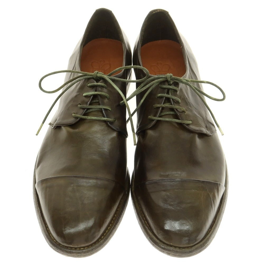 【新品】キング タルトフォリー King Tartufoli ダービーシューズ オリーブグリーン【 42 】【 状態ランクN 】【 メンズ 】
