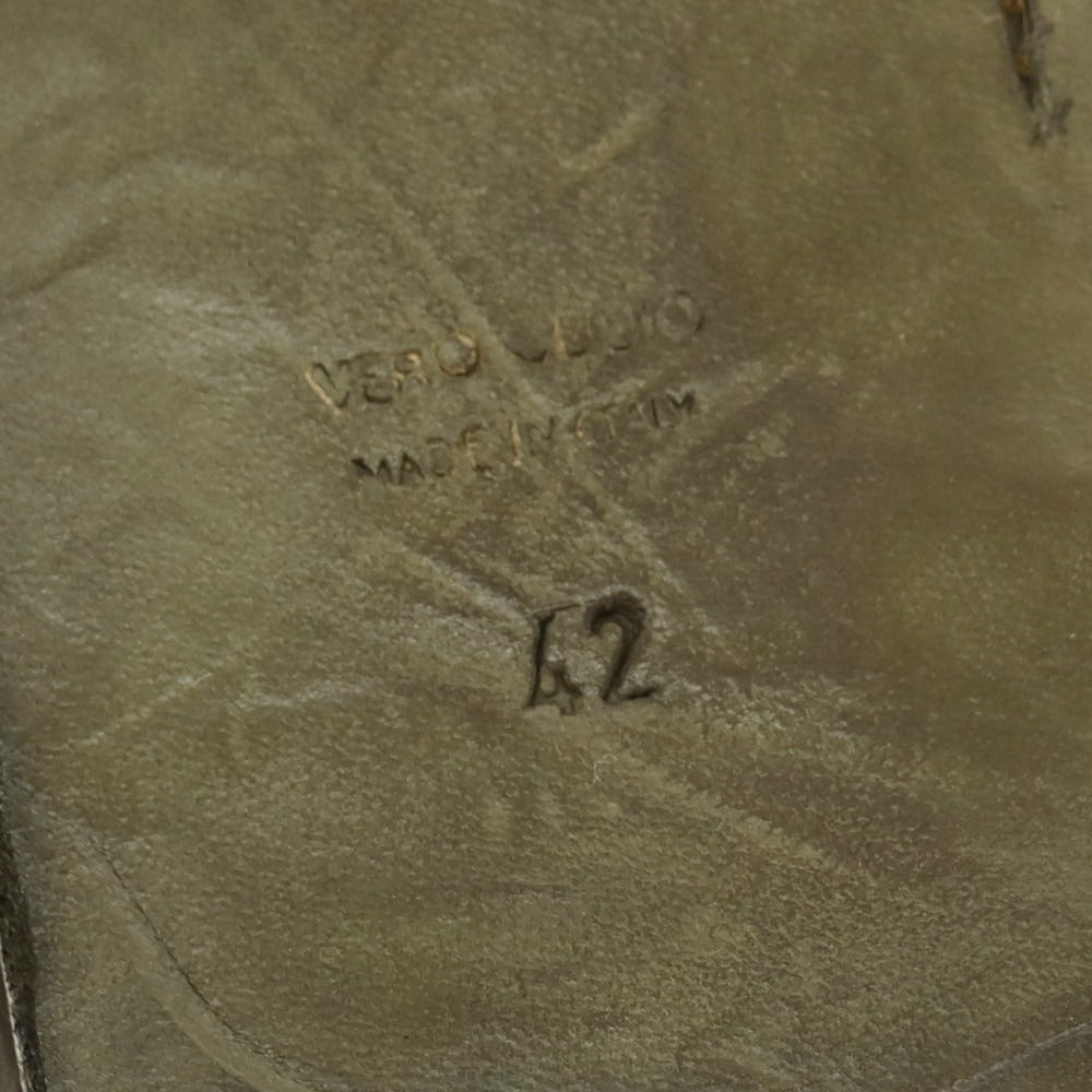 【新品】キング タルトフォリー King Tartufoli ダービーシューズ オリーブグリーン【 42 】【 状態ランクN 】【 メンズ 】