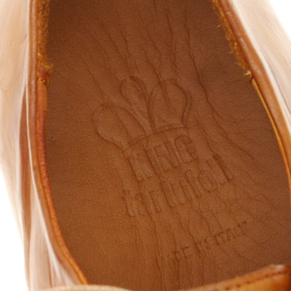 【新品】キング タルトフォリー King Tartufoli ダービーシューズ オレンジブラウン【 39 】【 状態ランクN 】【 メンズ 】