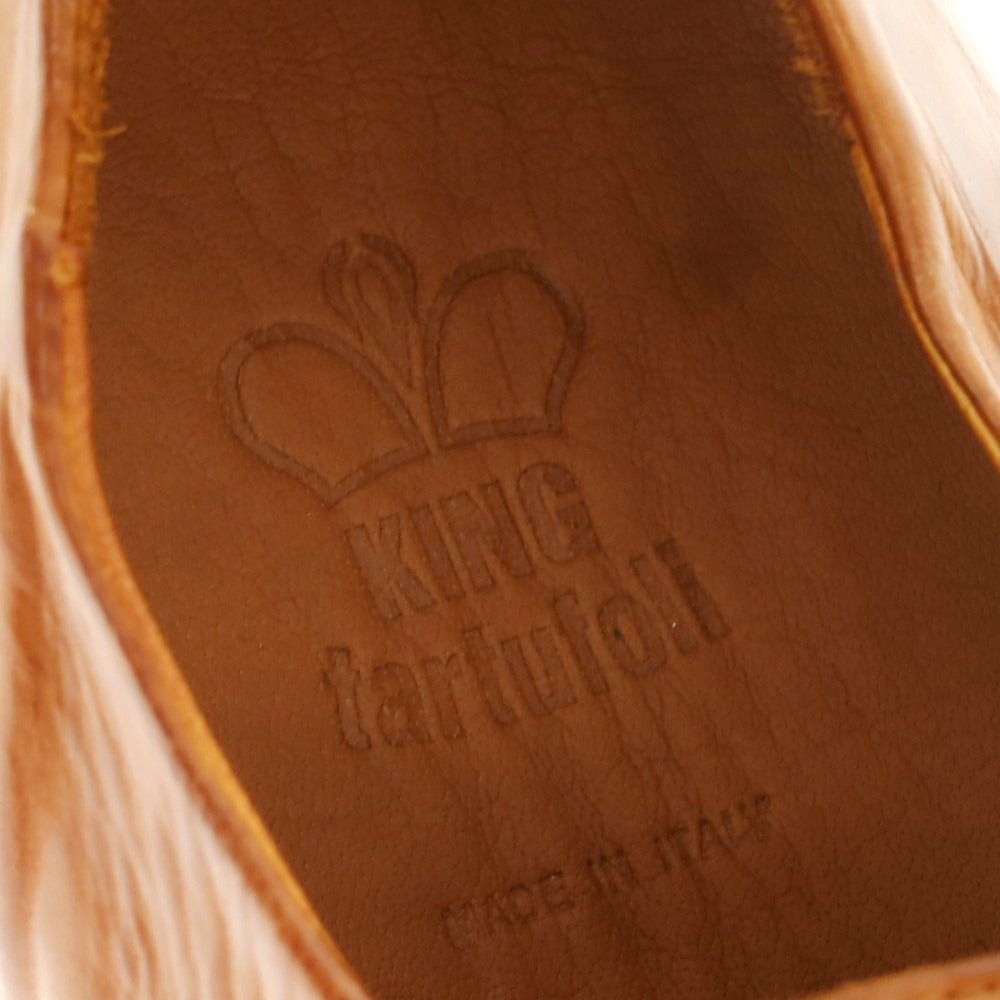 【新品】キング タルトフォリー King Tartufoli ダービーシューズ オレンジブラウン【 44 】【 状態ランクN 】【 メンズ 】