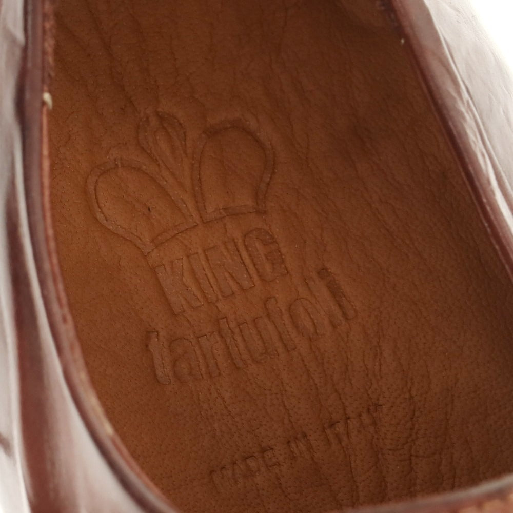 【新品】キング タルトフォリー King Tartufoli ダービーシューズ ブラウン【 40 】【 状態ランクN 】【 メンズ 】