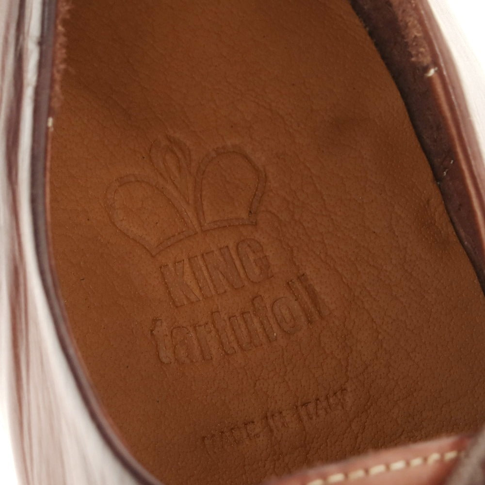 【新品】キング タルトフォリー King Tartufoli ダービーシューズ ブラウン【 44 】【 状態ランクN 】【 メンズ 】
