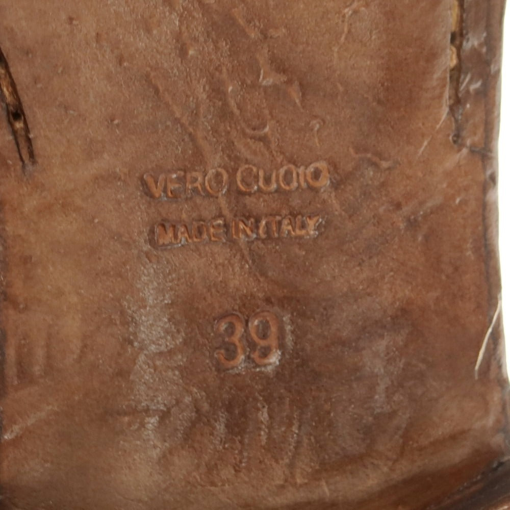 【新品】キング タルトフォリー King Tartufoli イントレチャート ダービーシューズ ダークブラウン【 39 】【 状態ランクN 】【 メンズ 】