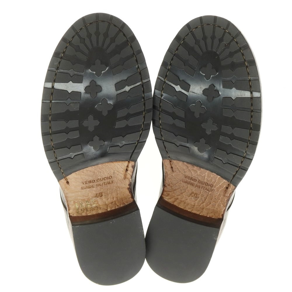 【新品】キング タルトフォリー King Tartufoli ダービーシューズ ダークブラウン【 40 】【 状態ランクN 】【 メンズ 】