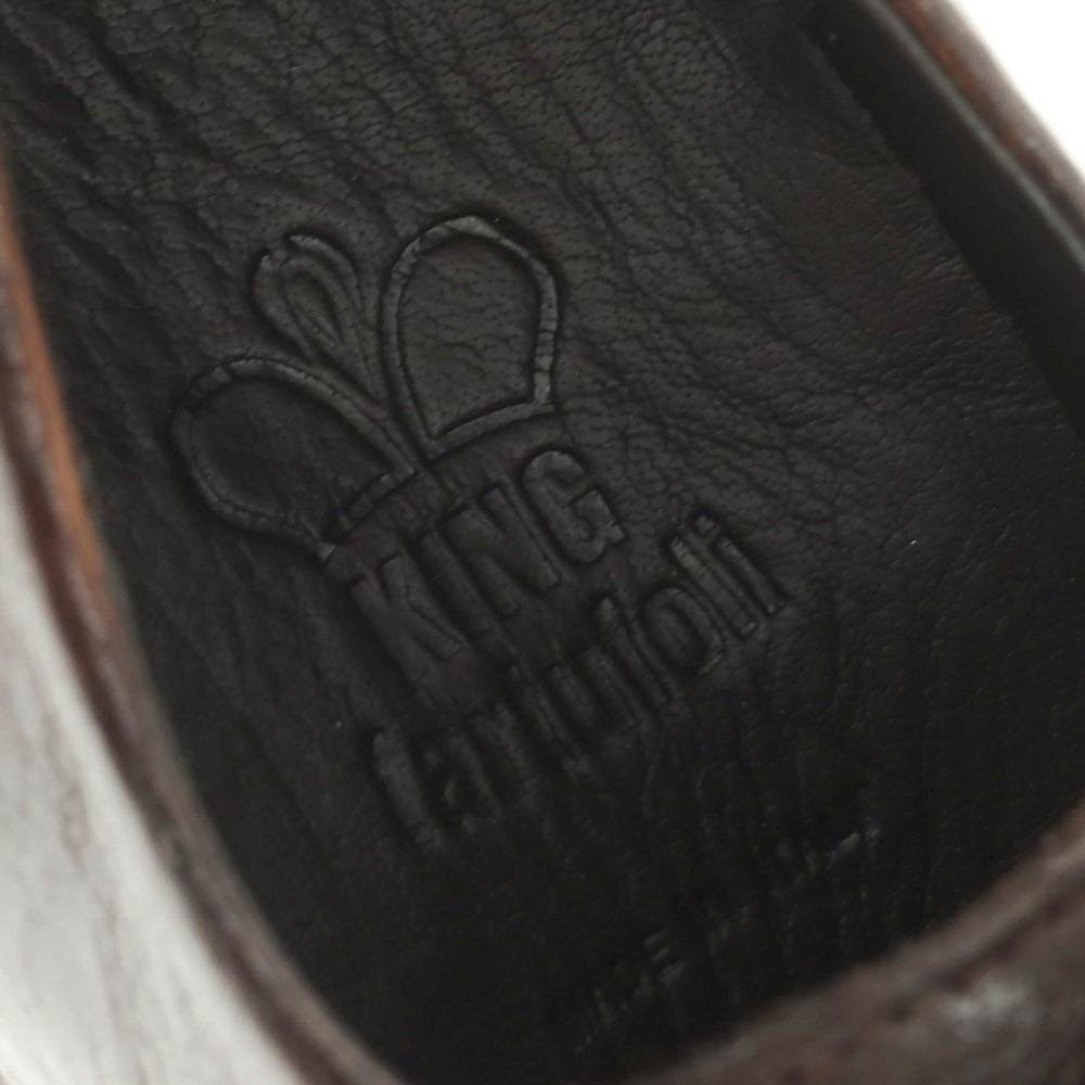 【新品】キング タルトフォリー King Tartufoli ダービーシューズ ダークブラウン【 40 】【 状態ランクN 】【 メンズ 】