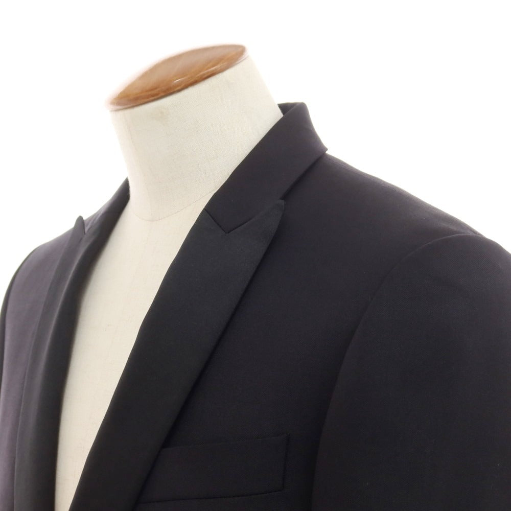 【中古】マウログリフォーニ Mauro Grifoni ウール タキシード フォーマルスーツ ブラック【 48 】【 状態ランクB 】【 メンズ 】