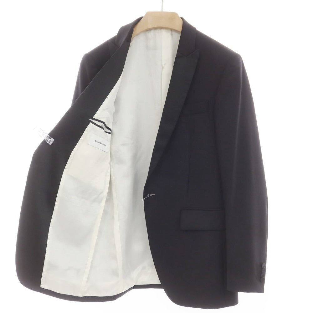 【中古】マウログリフォーニ Mauro Grifoni ウール タキシード フォーマルスーツ ブラック【 48 】【 状態ランクB 】【 メンズ 】