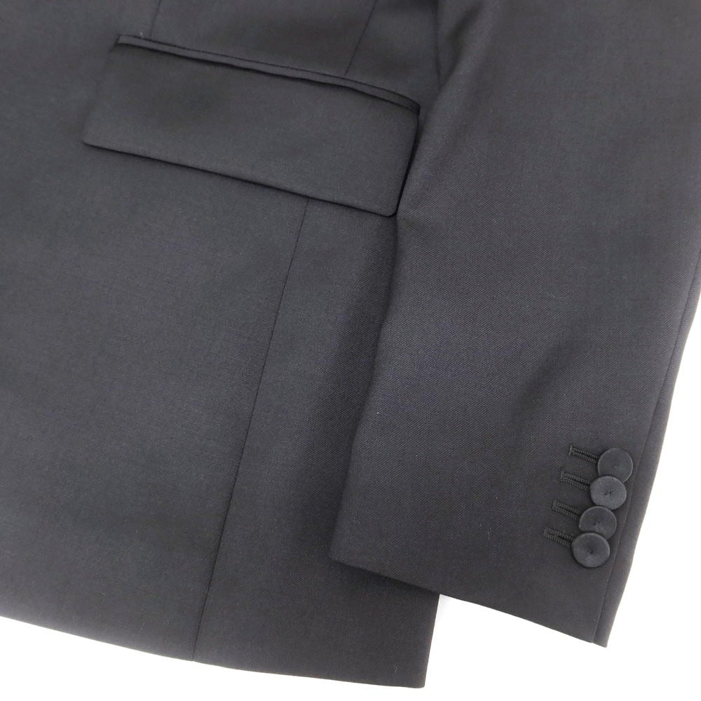 【中古】マウログリフォーニ Mauro Grifoni ウール タキシード フォーマルスーツ ブラック【 48 】【 状態ランクB 】【 メンズ 】