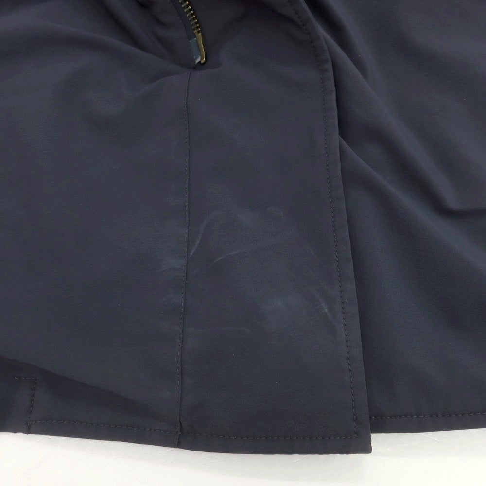 【中古】エトレゴ HETREGO ストレッチナイロン ダウンコート ネイビー【 48 】【 状態ランクC 】【 メンズ 】