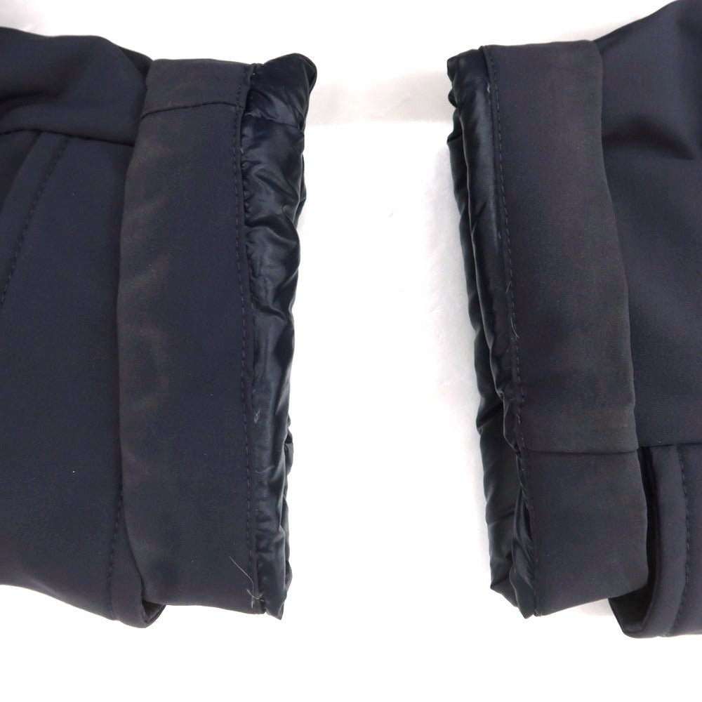 【中古】エトレゴ HETREGO ストレッチナイロン ダウンコート ネイビー【 48 】【 状態ランクC 】【 メンズ 】