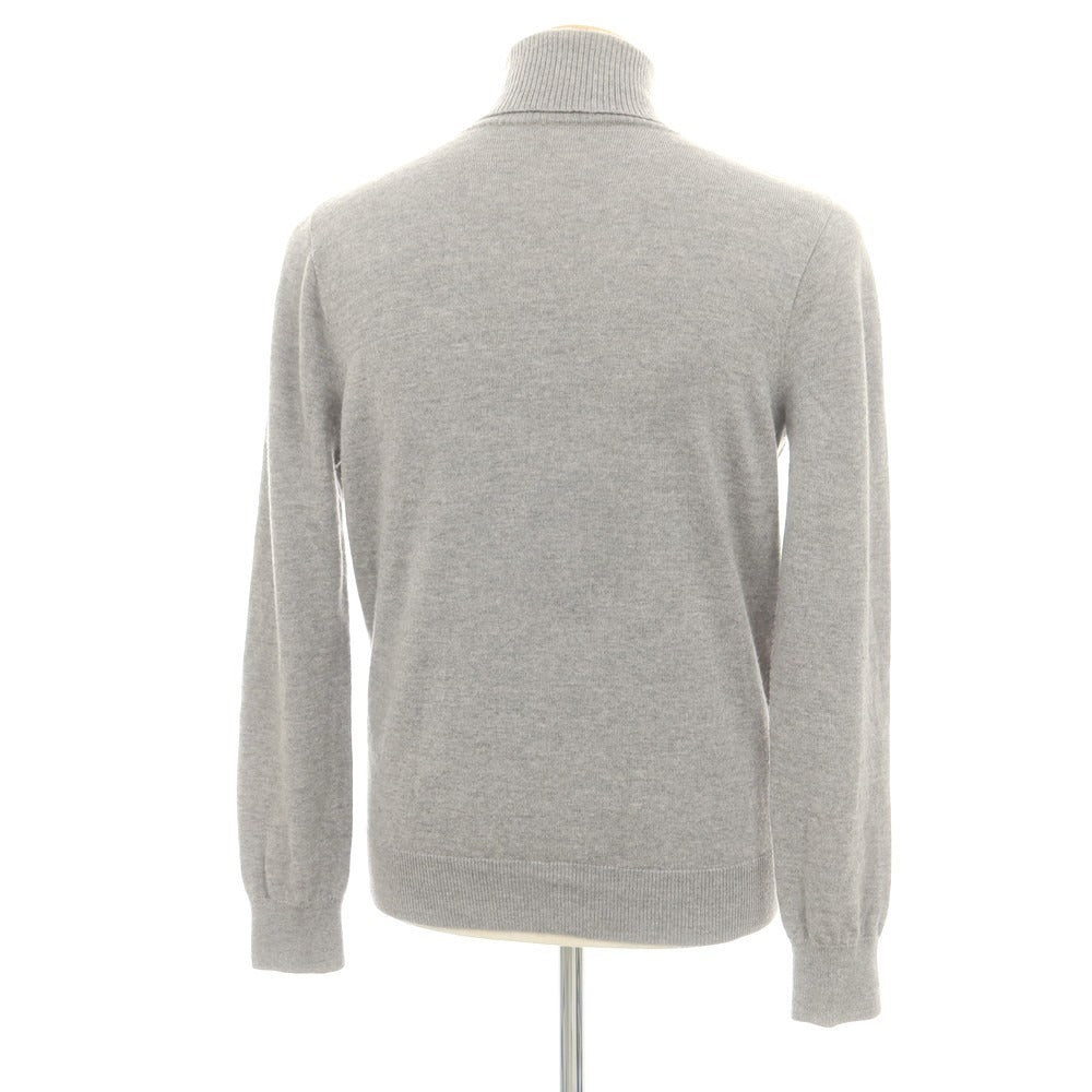 【中古】シップス SHIPS ウール タートルネック プルオーバーニット グレー【 M 】【 状態ランクC 】【 メンズ 】