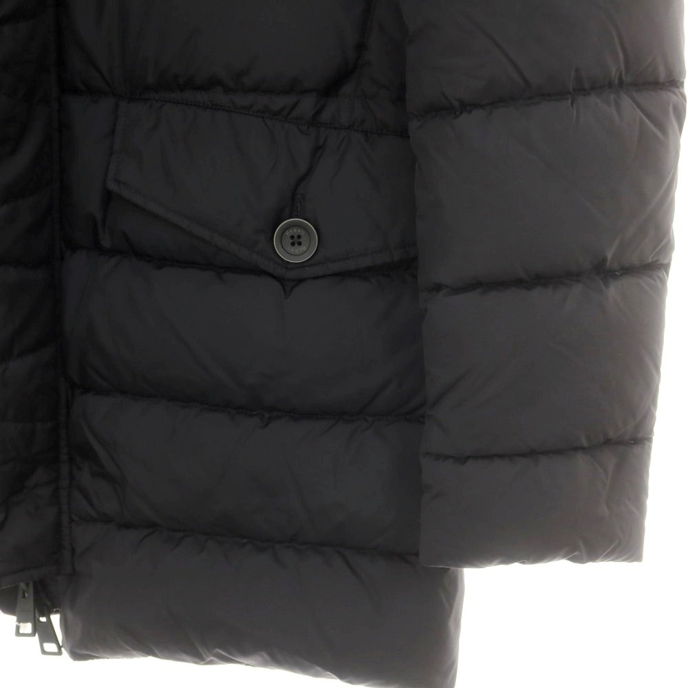 【中古】ヘルノ Herno POLAR TECH フーデッド ダウンコート ブラック【 44 】【 状態ランクB 】【 メンズ 】