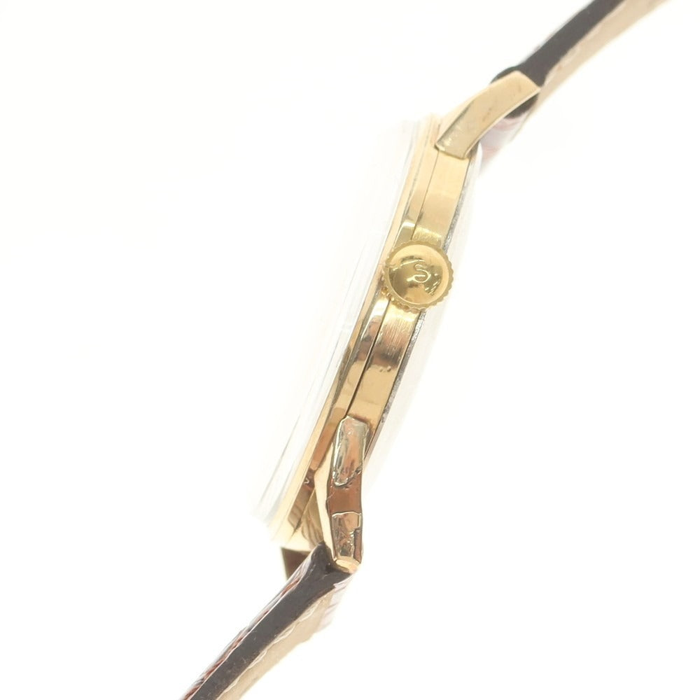 【中古】セイコー SEIKO クラウンスペシャル J14100 アンティーク 腕時計 ゴールドxブラウン【 状態ランクB 】【 メンズ 】