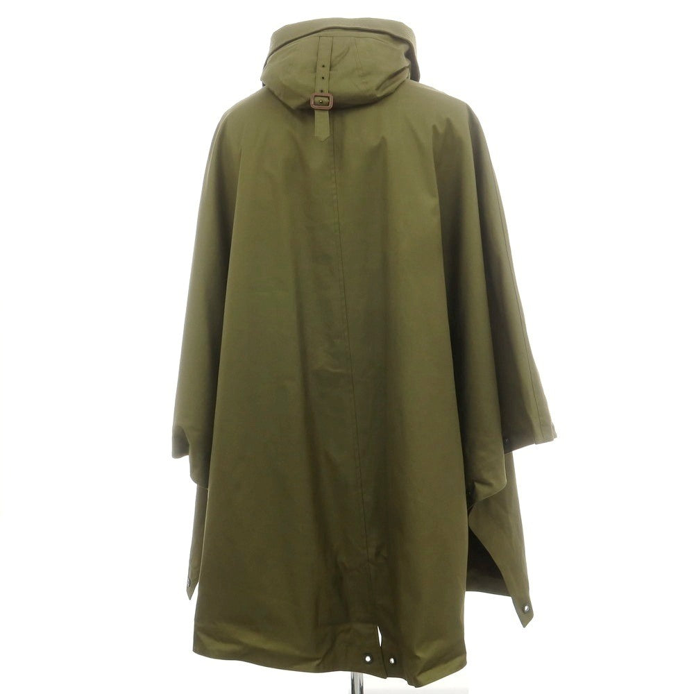 【中古】【未使用】グレンフェル GRENFELL コットン ケープ ポンチョ オリーブ【 FREE 】【 状態ランクS 】【 メンズ 】
