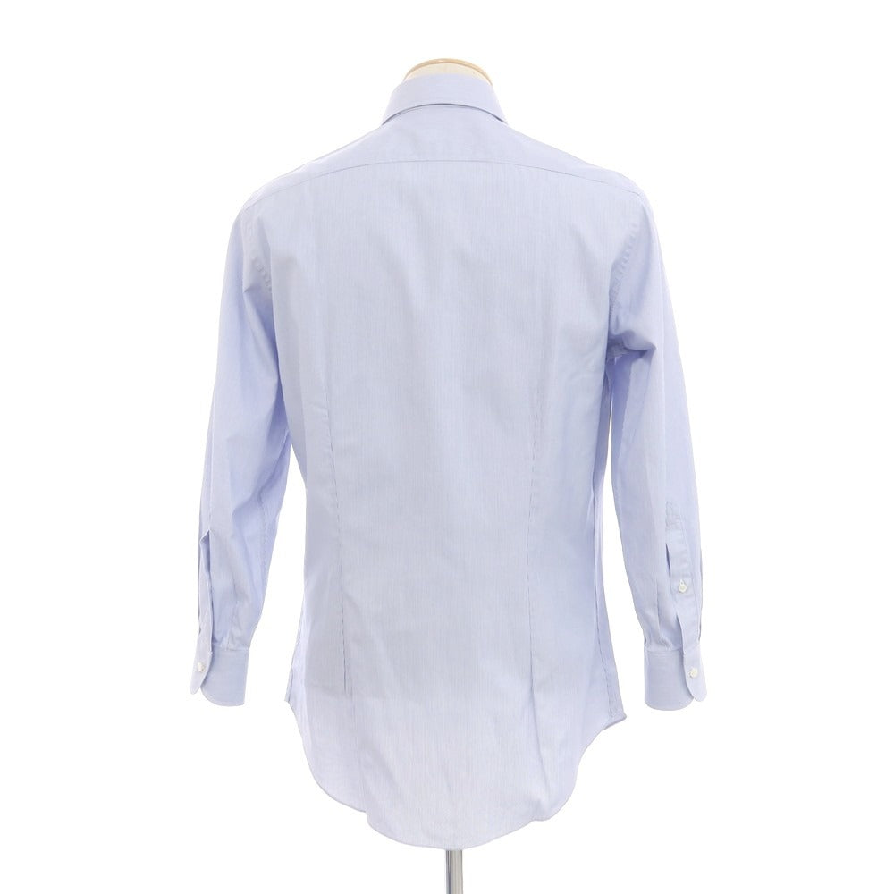 【中古】フライ FRAY コットン ストライプ ドレスシャツ ブルーxホワイト【 38 】【 状態ランクC 】【 メンズ 】