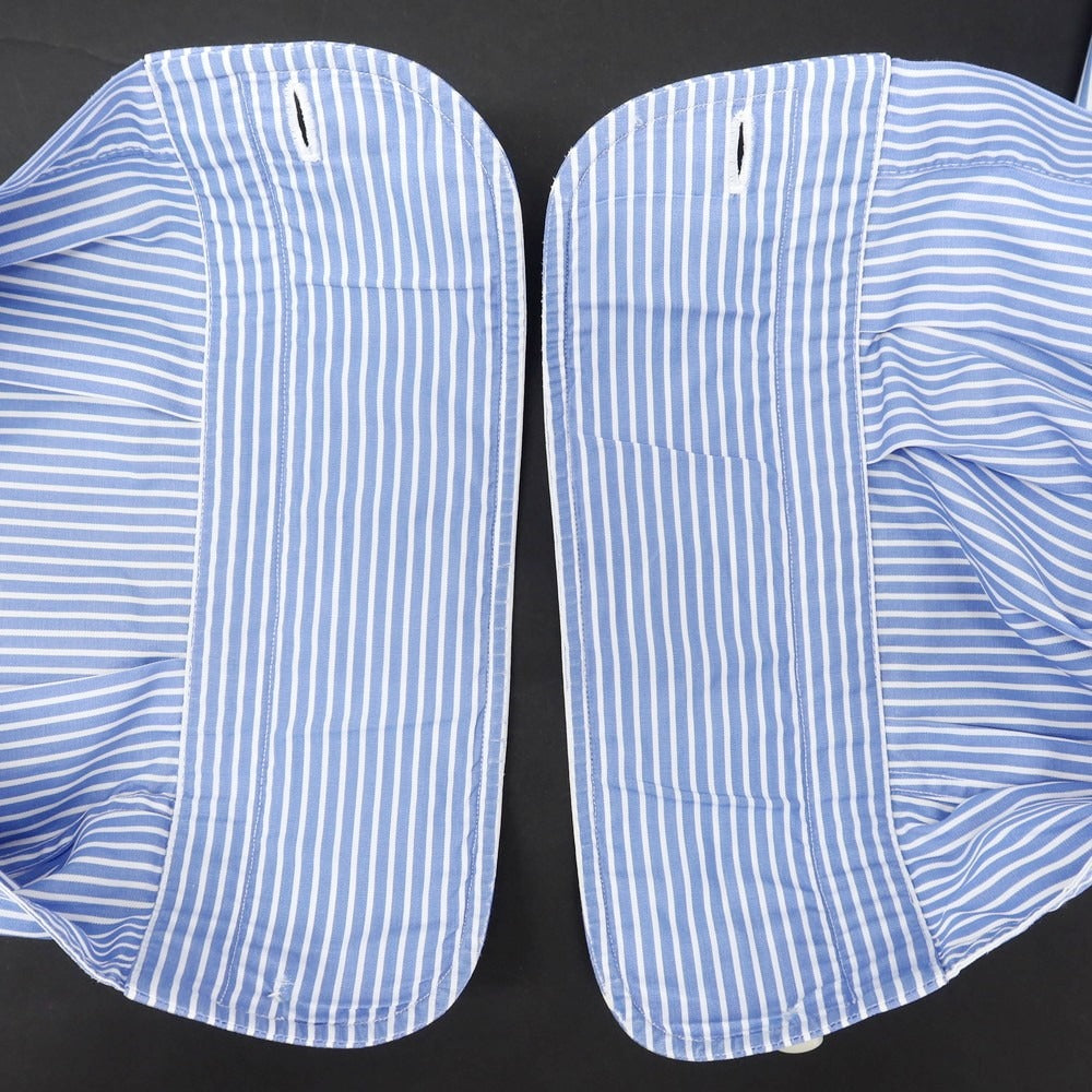 【中古】フライ FRAY コットン ストライプ ドレスシャツ ブルーxホワイト【 38 】【 状態ランクD 】【 メンズ 】