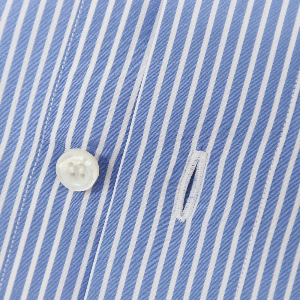 【中古】フライ FRAY コットン ストライプ ドレスシャツ ブルーxホワイト【 38 】【 状態ランクD 】【 メンズ 】