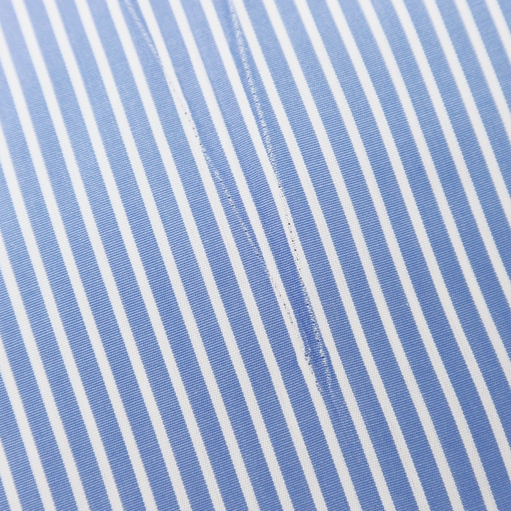 【中古】フライ FRAY コットン ストライプ ドレスシャツ ブルーxホワイト【 38 】【 状態ランクD 】【 メンズ 】