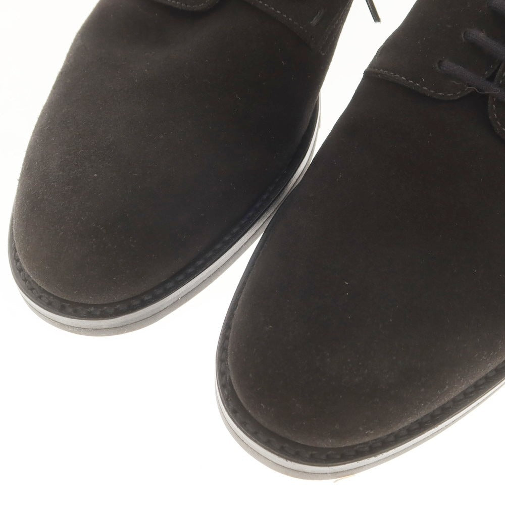 【中古】ジョンロブ John Lobb HOLLOW スエード ドレスシューズ ブラック【 7E 】【 状態ランクA 】【 メンズ 】