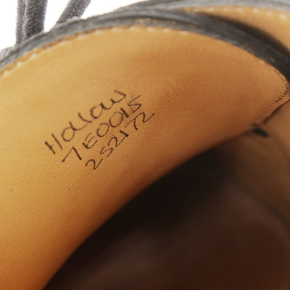 【中古】ジョンロブ John Lobb HOLLOW スエード ドレスシューズ ブラック【 7E 】【 状態ランクA 】【 メンズ 】