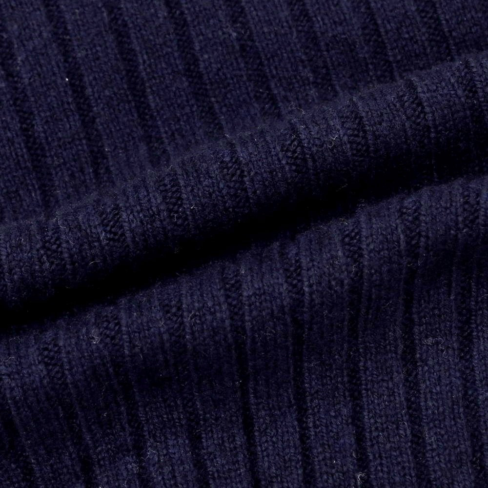 【中古】ジョンスメドレー JOHN SMEDLEY ミドルゲージ ウールカシミヤ タートルネック プルオーバーニット ネイビー【 M 】【 状態ランクB 】【 メンズ 】