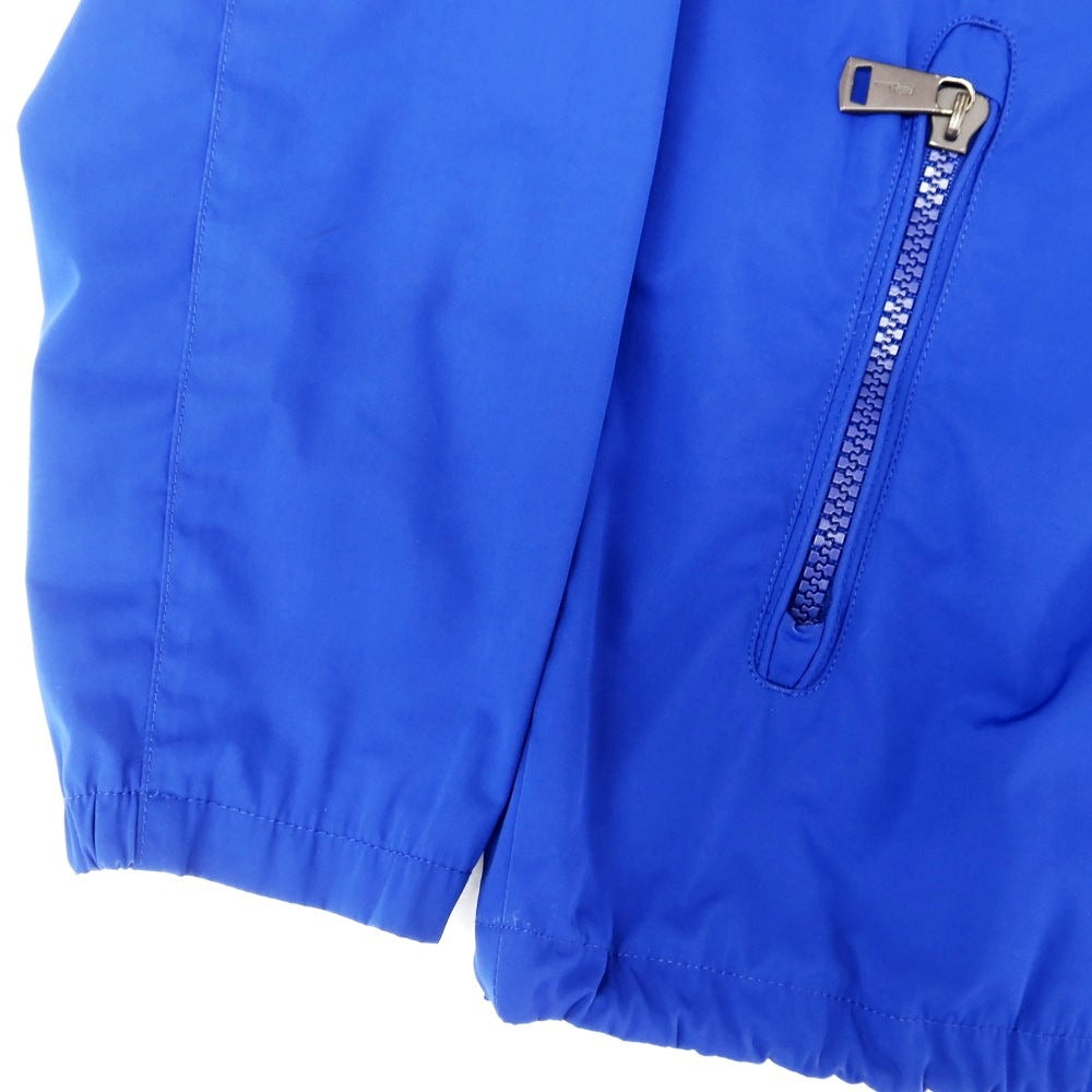 【中古】ポロ ラルフローレン Polo Ralph Lauren ポリエステル フーデッドブルゾン ブルー【 M 】【 状態ランクC 】【 メンズ 】