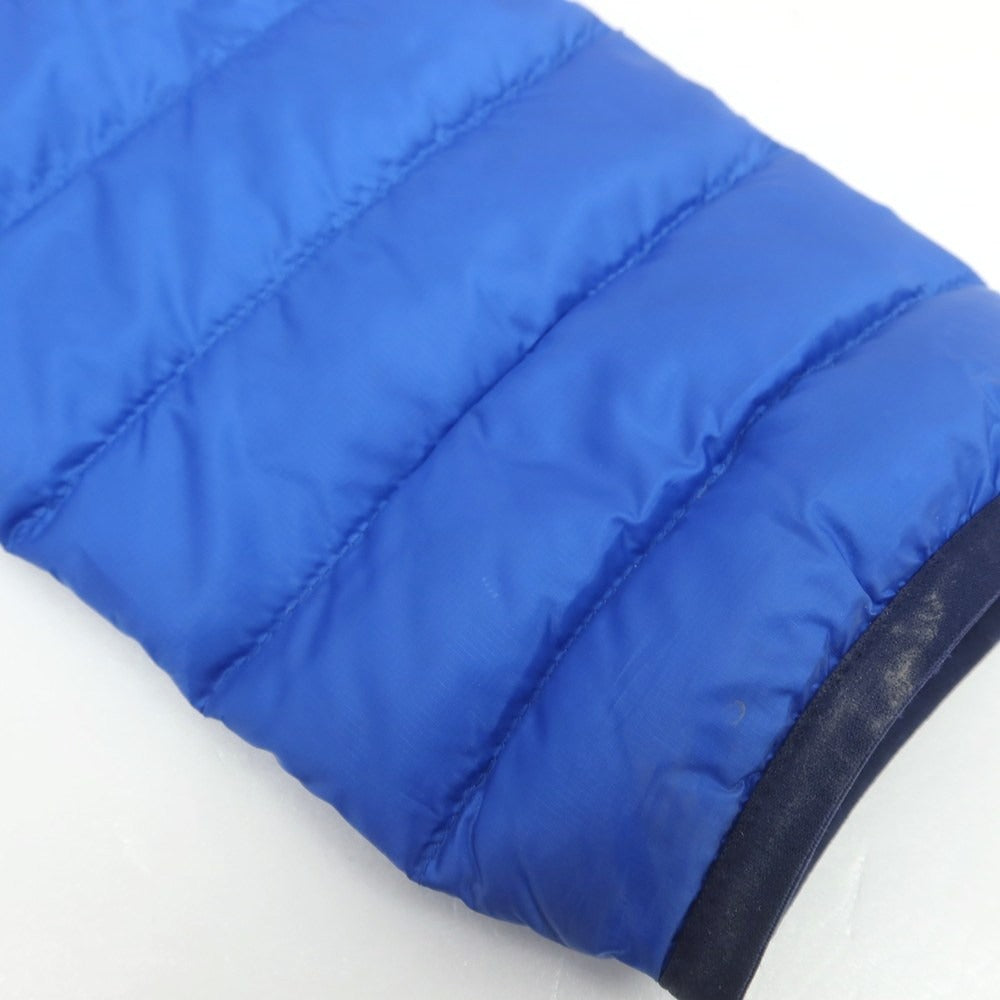 【中古】アールエルエックス ラルフローレン RLX RALPH LAUREN ナイロン ダウンジャケット ブルー【 M 】【 状態ランクC 】【 メンズ 】