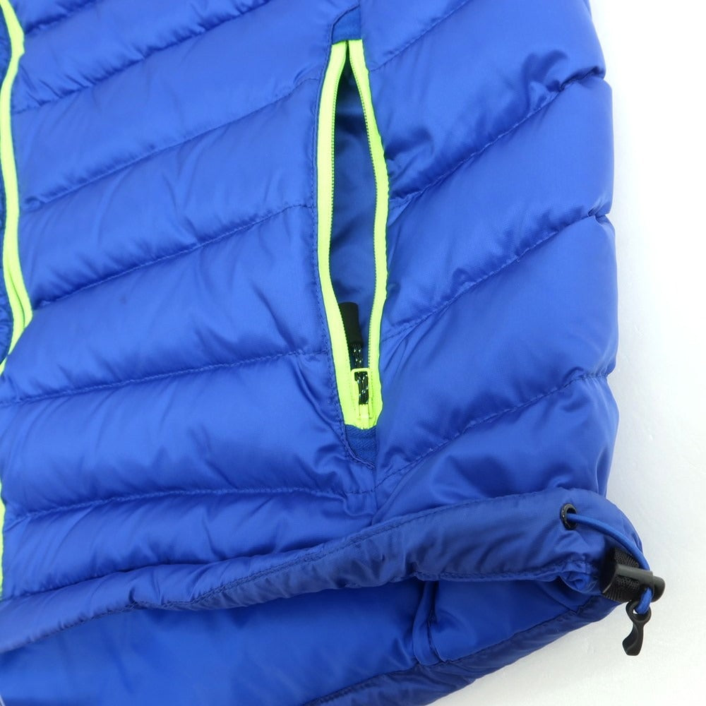 【中古】ポロ ラルフローレン Polo Ralph Lauren ナイロン ダウンベスト ブルー【 L 】【 状態ランクB 】【 メンズ 】