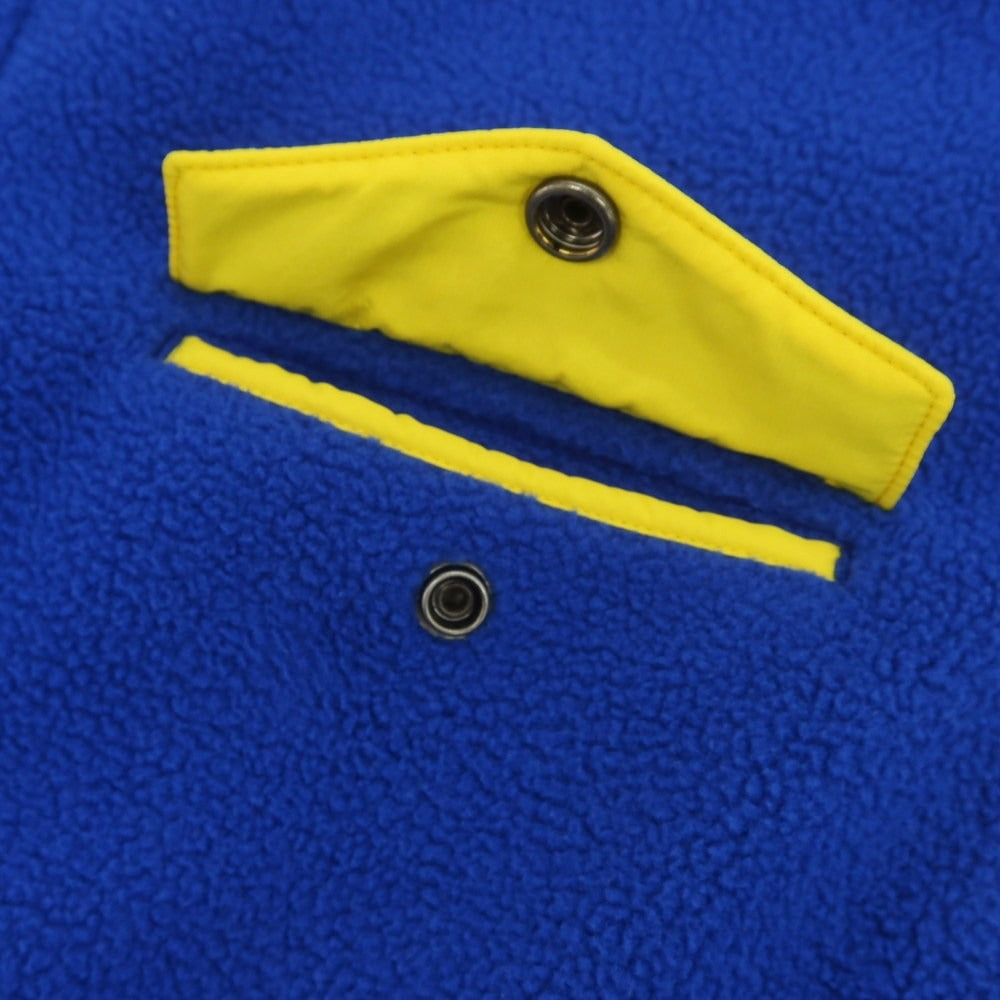 【中古】ポロ ラルフローレン Polo Ralph Lauren プルオーバー フリースジャケット ブルーxイエロー【 M 】【 状態ランクC 】【 メンズ 】