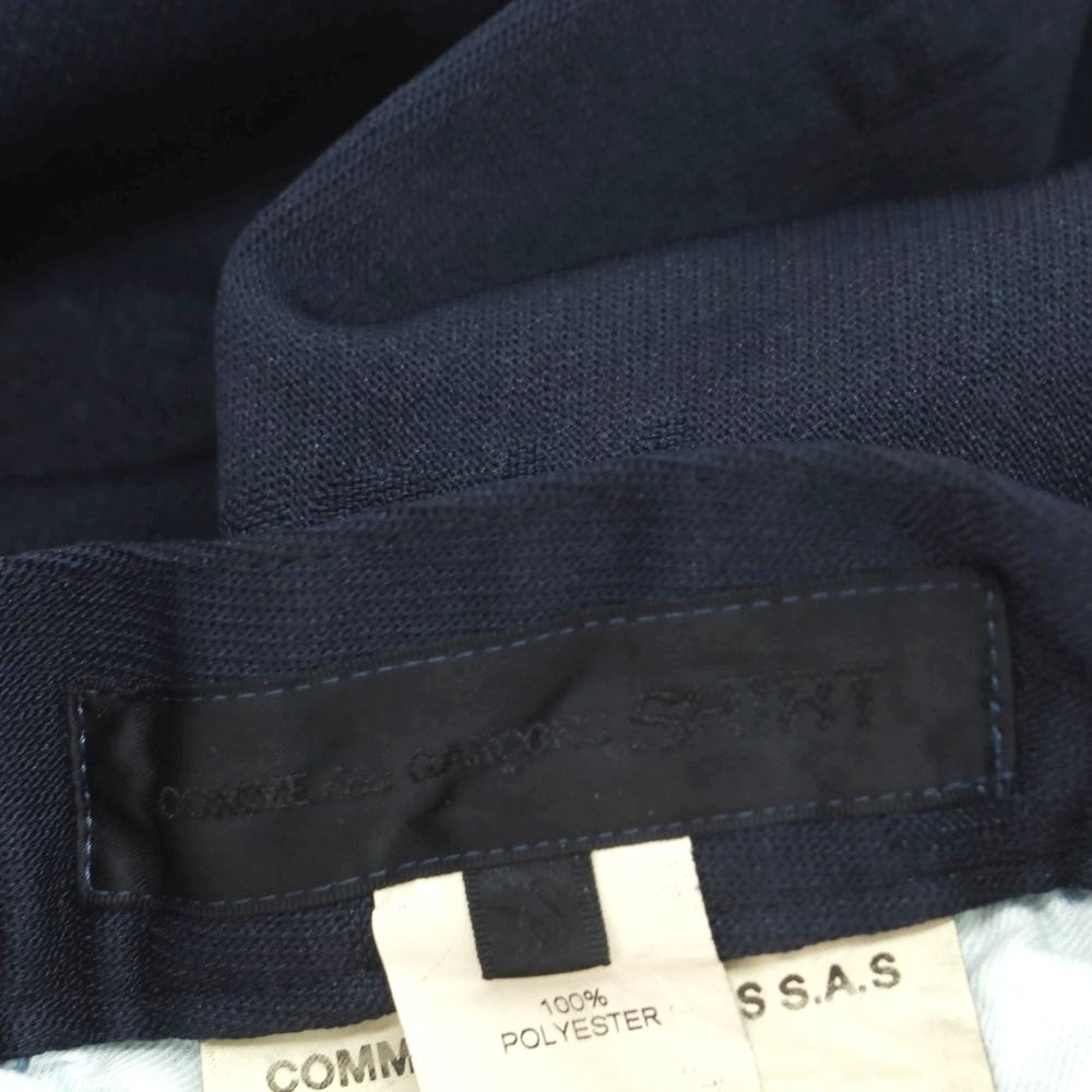 【中古】コムデギャルソンシャツ COMME des GARCONS SHIRT 2024年秋冬 ポリエステル カジュアルスラックスパンツ ネイビー【 XS 】【 状態ランクA 】【 メンズ 】