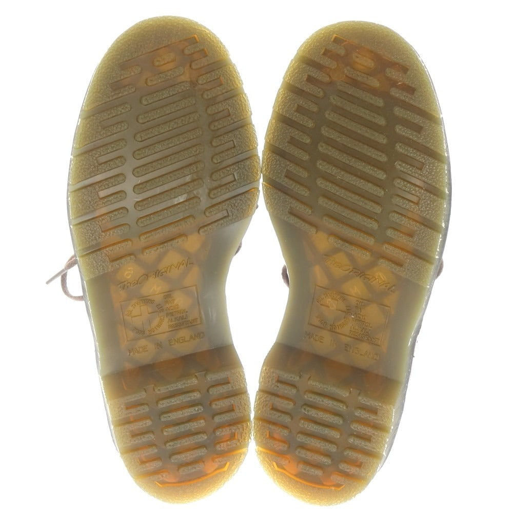 【中古】コムデギャルソン オムドゥ COMME des GARCONS HOMME DEUX × Dr.Martens FREDERICO ウイングチップ シューズ バーガンディ【 UK6 】【 状態ランクA 】【 メンズ 】