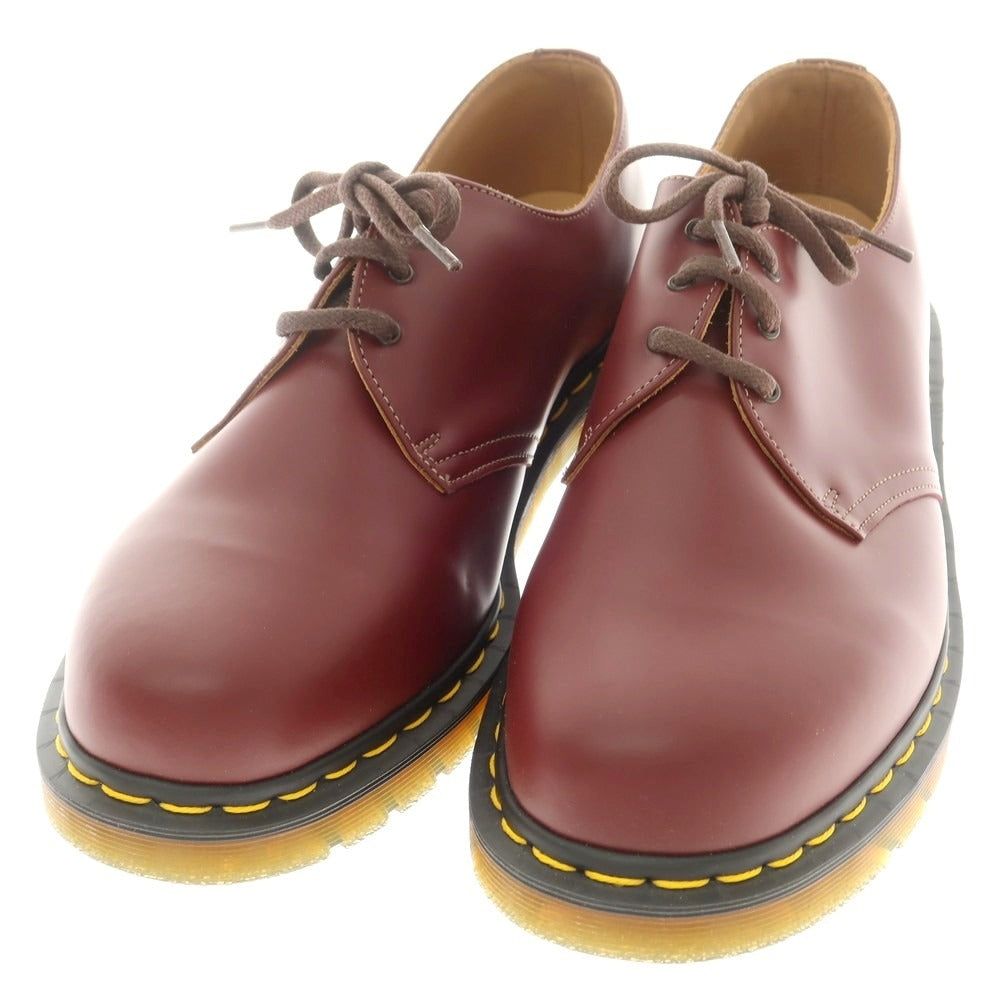 【中古】コムデギャルソン オムドゥ COMME des GARCONS HOMME DEUX × Dr.Martens 1461 プレーントゥ シューズ バーガンディ【 11 】【 状態ランクA 】【 メンズ 】