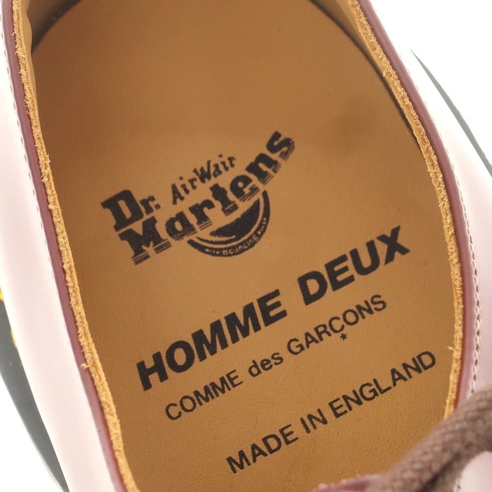 【中古】コムデギャルソン オムドゥ COMME des GARCONS HOMME DEUX × Dr.Martens 1461 プレーントゥ シューズ バーガンディ【 11 】【 状態ランクA 】【 メンズ 】
