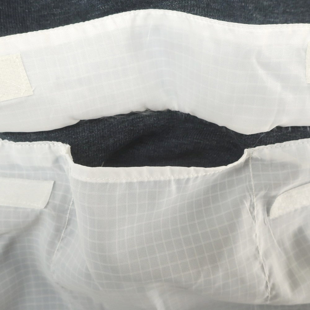 【中古】ゴールデングース GOLDEN GOOSE コットンポリエステル プルオーバー パーカー グレイッシュネイビーxホワイト【 XS 】【 状態ランクB 】【 メンズ 】