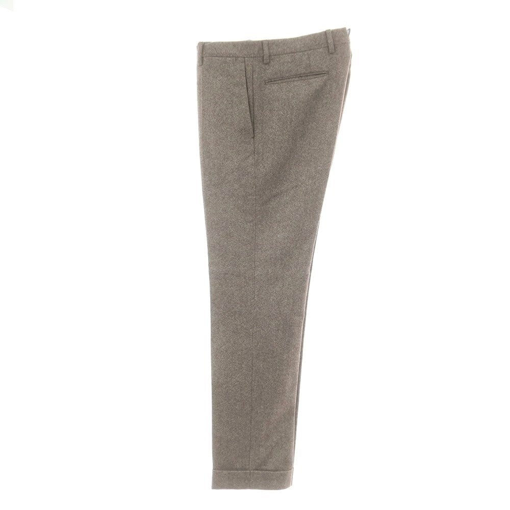 【中古】インコテックス INCOTEX International Gallery BEAMS別注 ウール カジュアルスラックスパンツ ブラウン系【 46 】【 状態ランクD 】【 メンズ 】