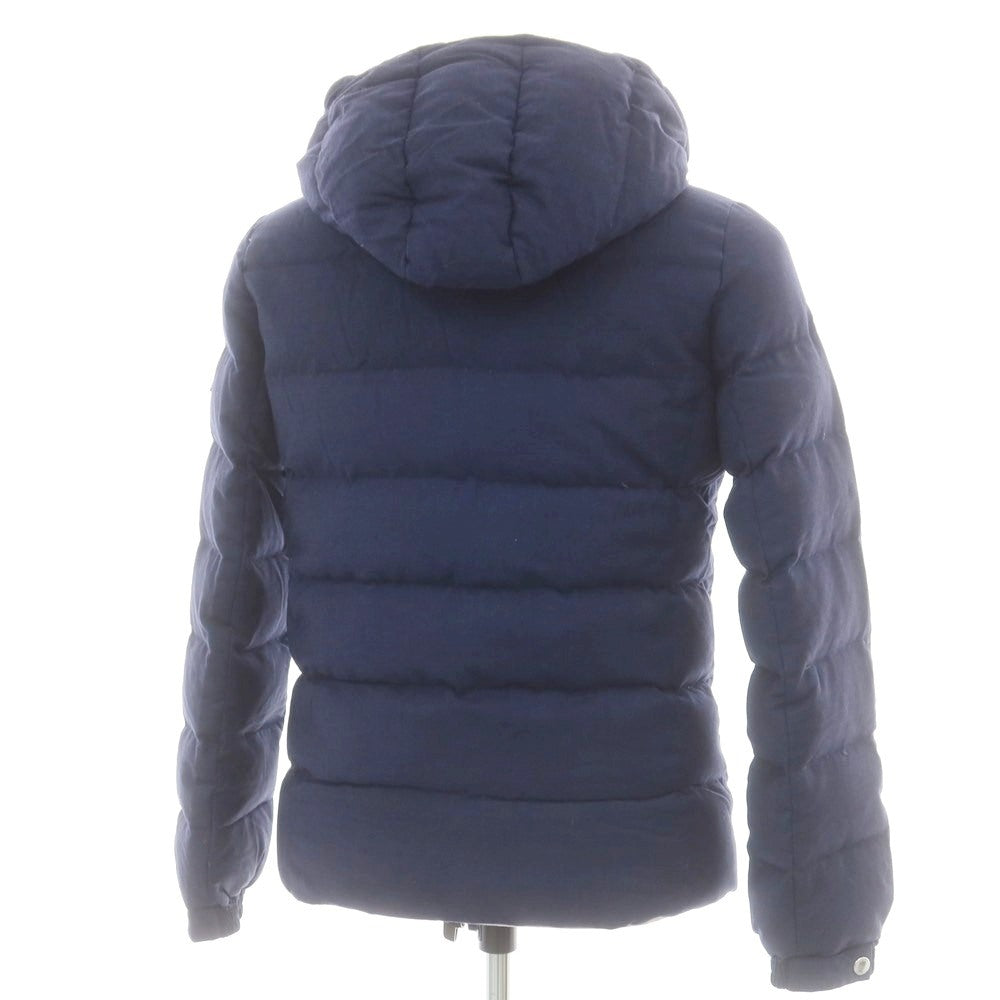 【中古】タトラス TATRAS ウールシルク ダブルジップ ダウンジャケット ネイビー【 1 】【 状態ランクD 】【 メンズ 】