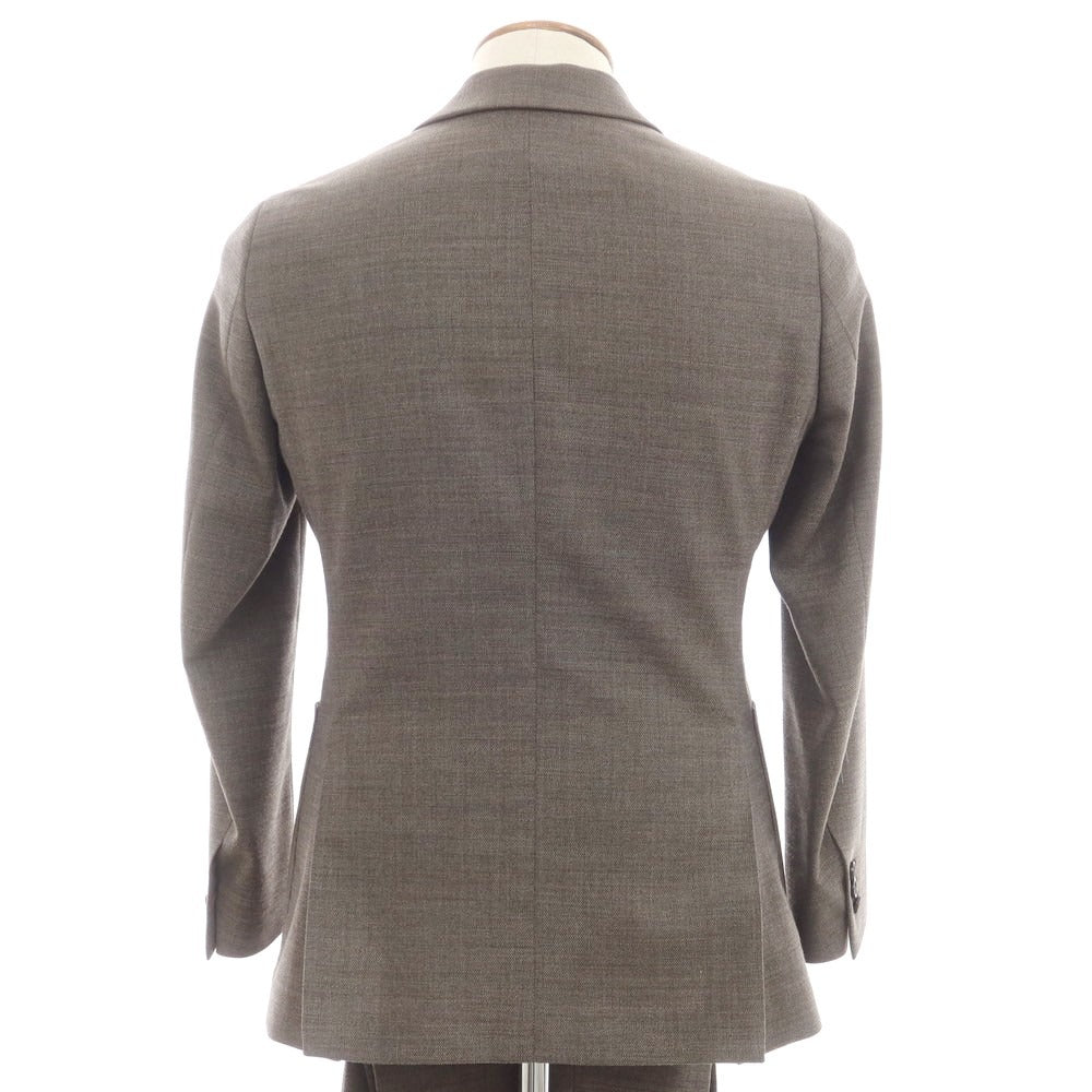 【中古】ファブリック トウキョウ FABRIC TOKYO ウールポリエステル 6B ダブルスーツ トープ【 表記なし (S位) 】【 状態ランクB 】【 メンズ 】
