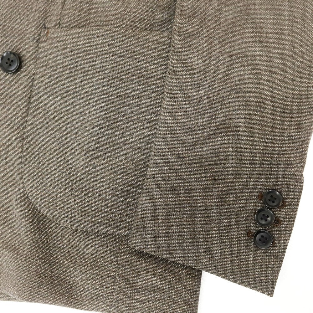 【中古】ファブリック トウキョウ FABRIC TOKYO ウールポリエステル 6B ダブルスーツ トープ【 表記なし (S位) 】【 状態ランクB 】【 メンズ 】